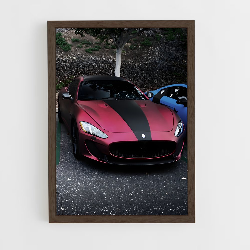 Poster Granturismo Voitures – affiche Maserati (vue 5)